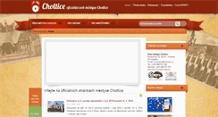 Desktop Screenshot of choltice.cz